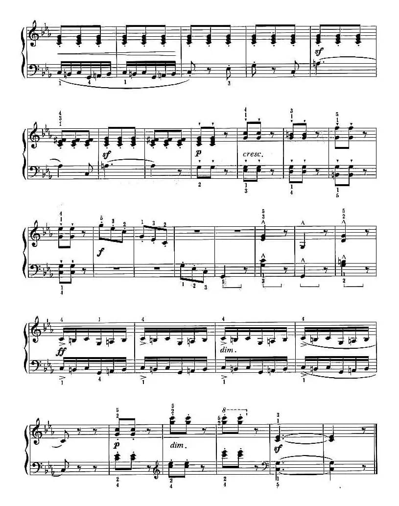 叙事曲（布格缪勒作曲版）