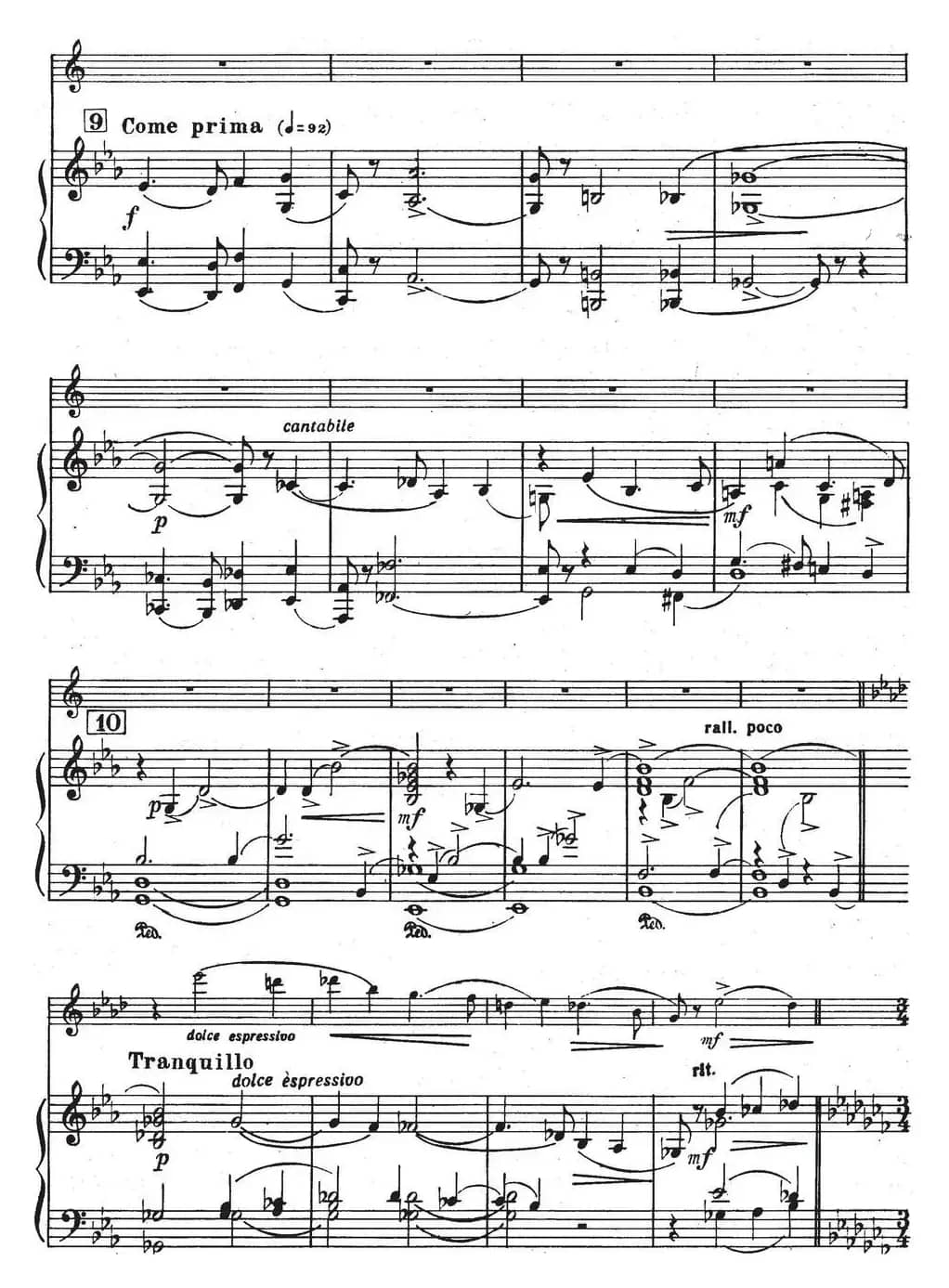 Glazunov Op.109（格拉组诺夫协奏曲Op.109）（萨克斯+钢琴伴奏）