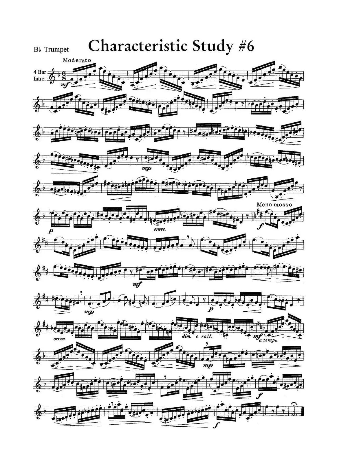 Characteristic Study #6 （小号）