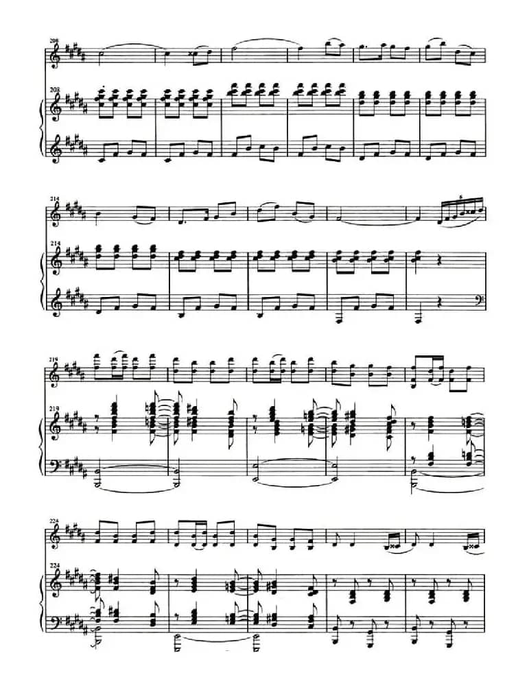 乡土情（小提琴+钢琴伴奏）