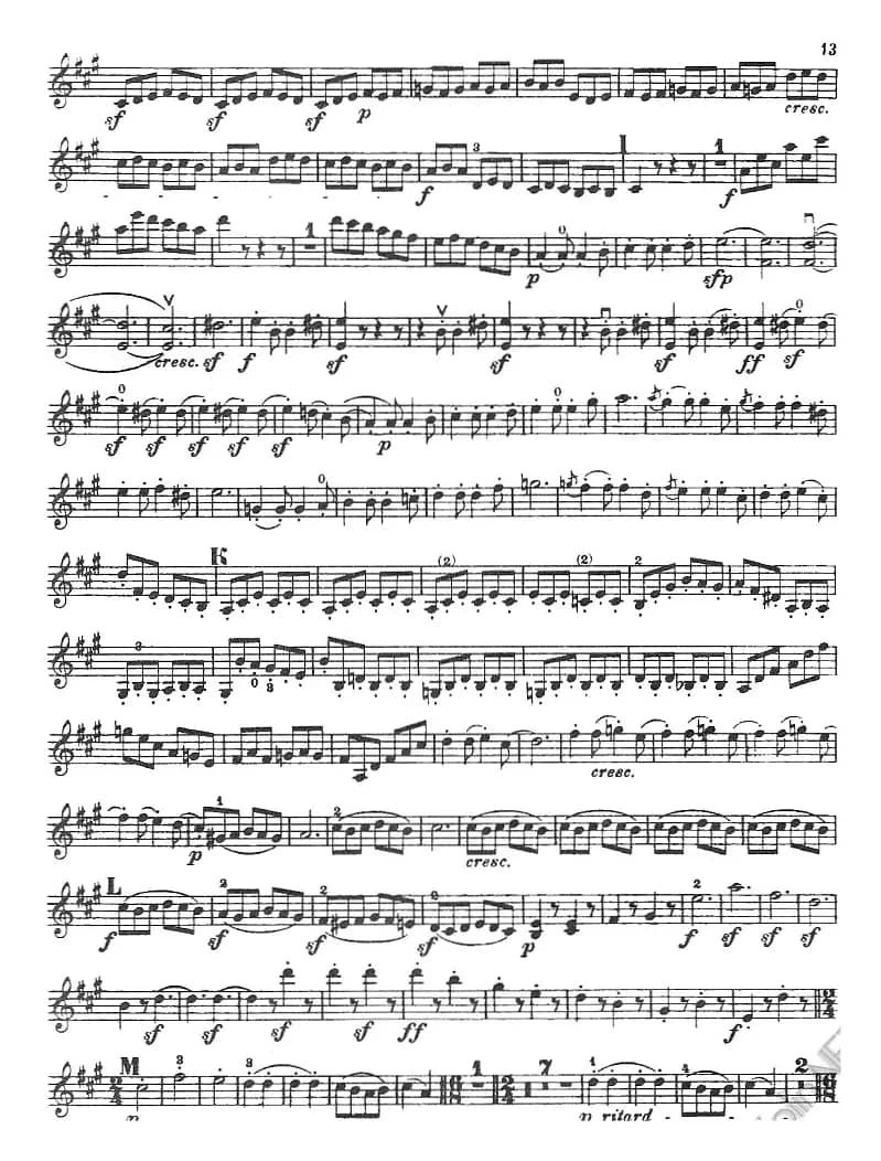 献给好友鲁道尔夫·克鲁采：奏鸣曲（A大调）