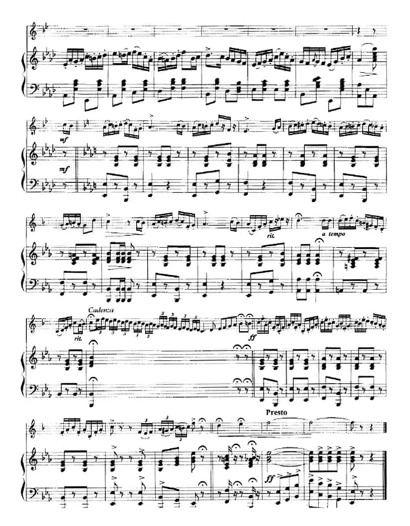 幽谷乐园（小号+钢琴伴奏）