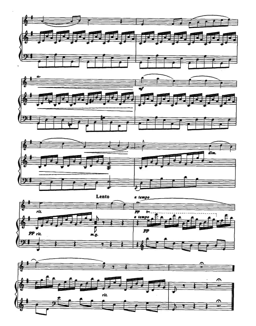 天鹅（小提琴+钢琴伴奏）