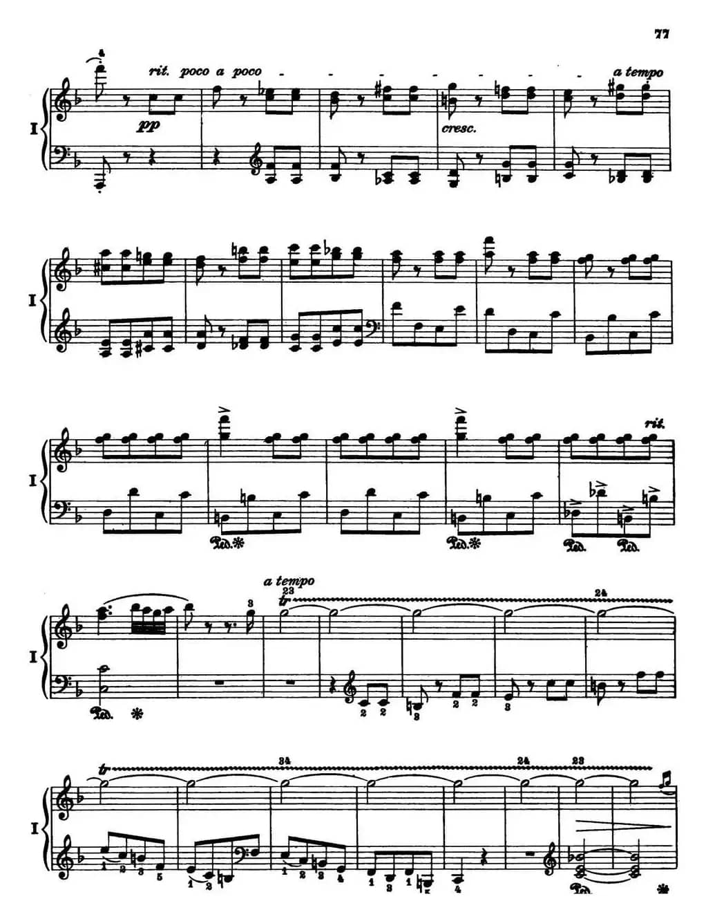 二十八部钢琴协奏曲 No.19（P61-78）