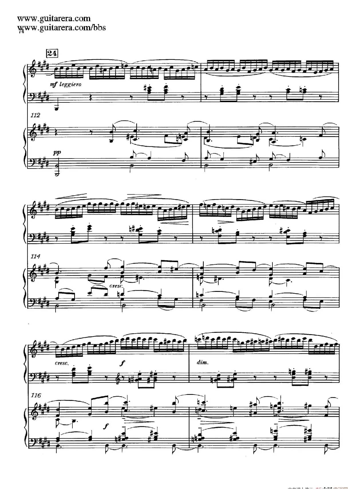 c小调第二钢琴协奏曲 Op.18（双钢琴·第二乐章）