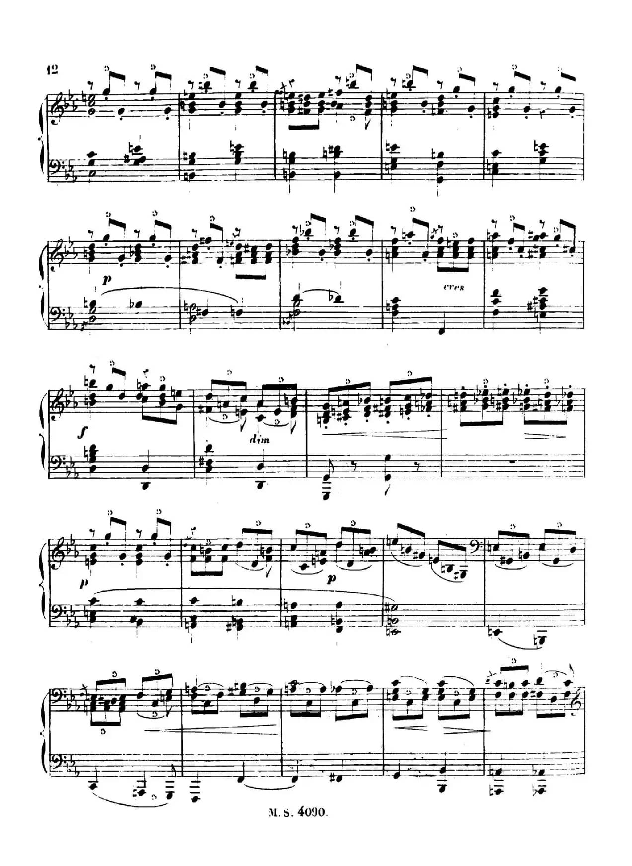 c小调钢琴奏鸣曲 （Piano Sonata in c Minor Op.56）