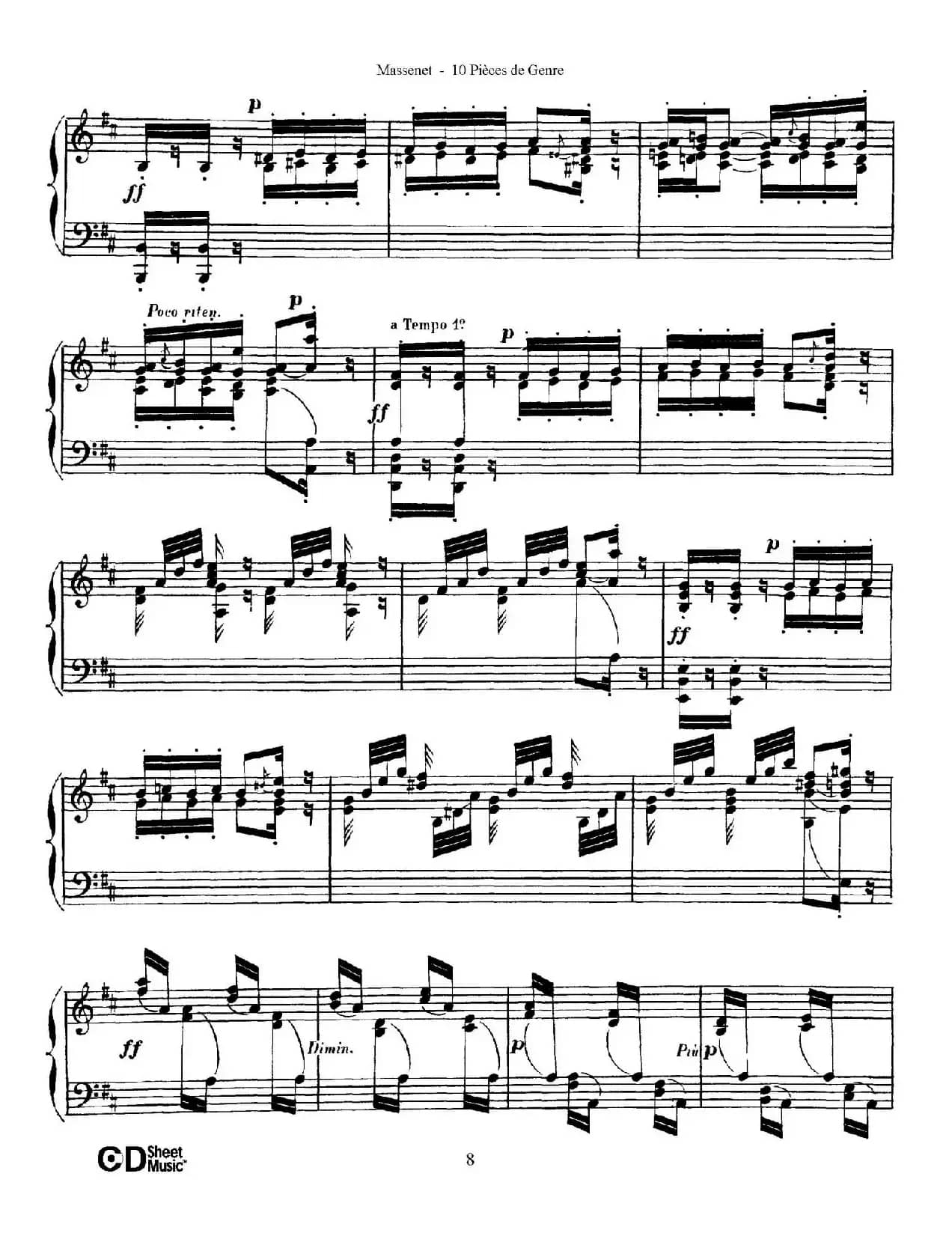 Dix Pièces de Genre Op.10(10首个性小品·Ⅱ)