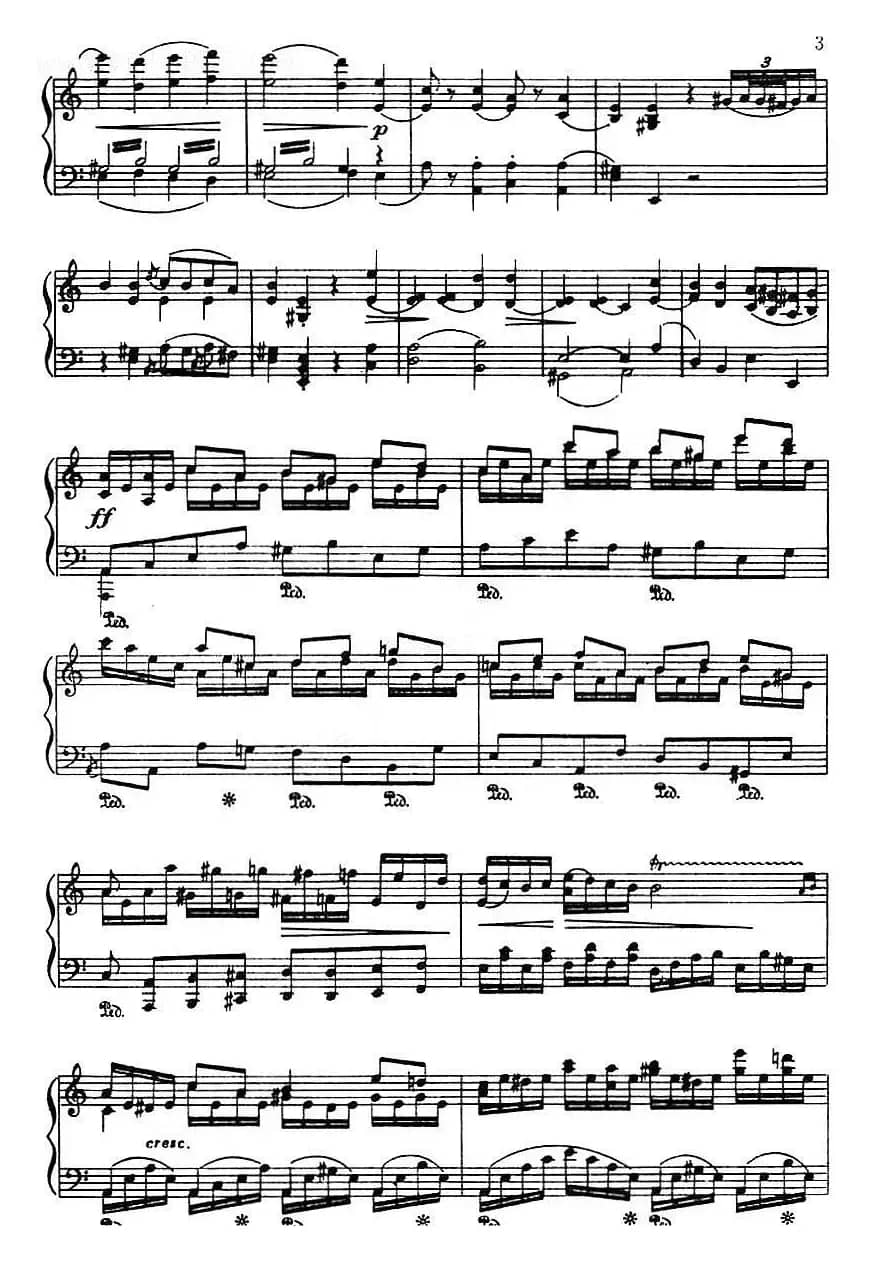 第二十二协奏曲（a小调、小提琴+钢琴伴奏）