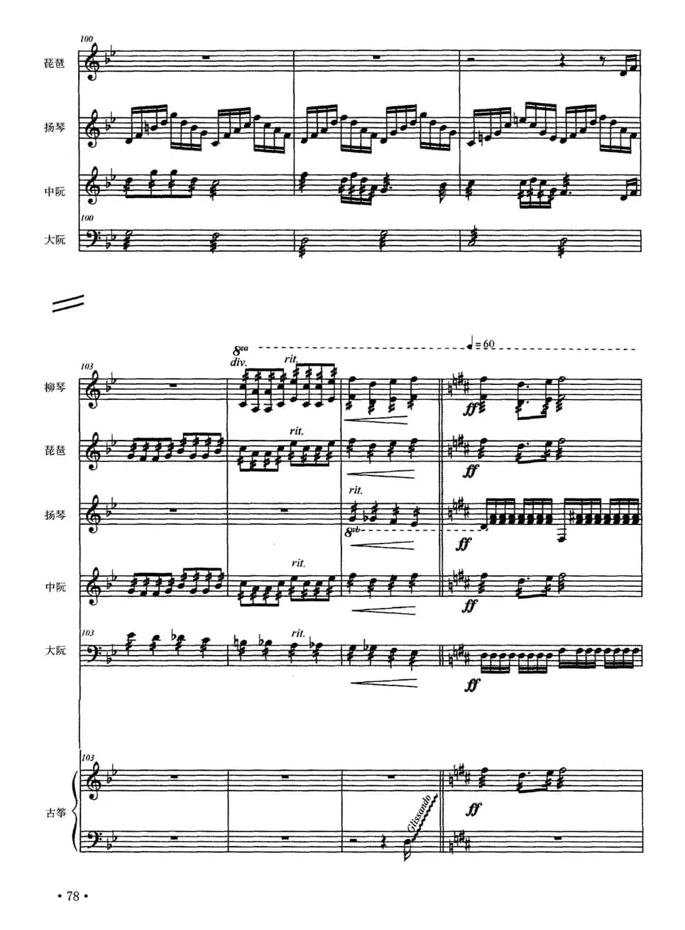 春之舞（弹拨乐合奏）