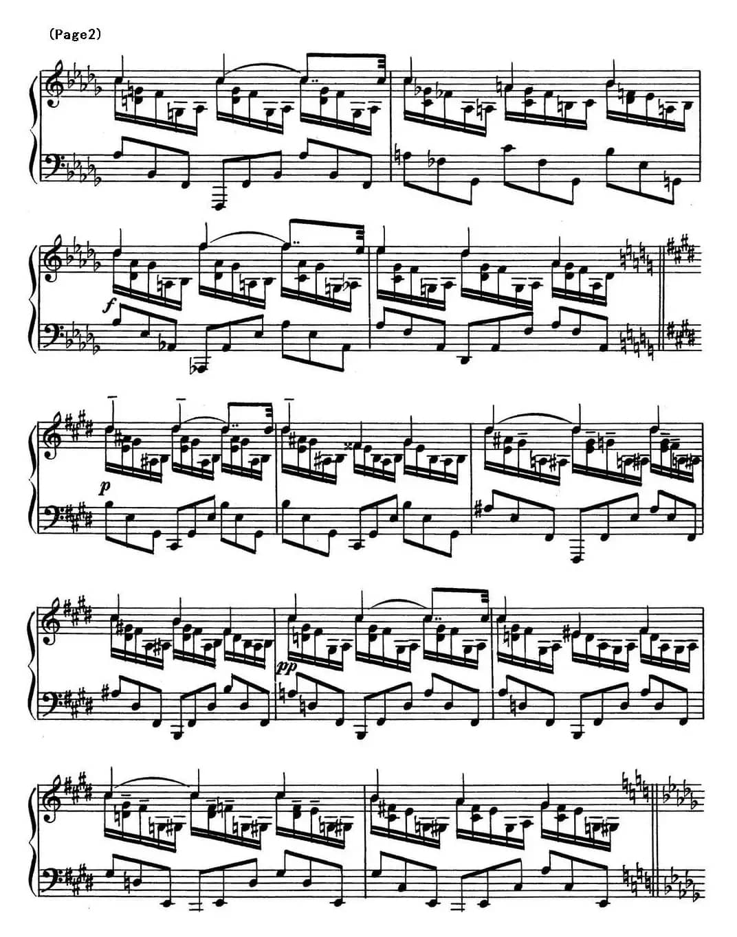 斯克里亚宾8首钢琴练习曲 Op42(No.6 Alexander Scriabin Etudes)