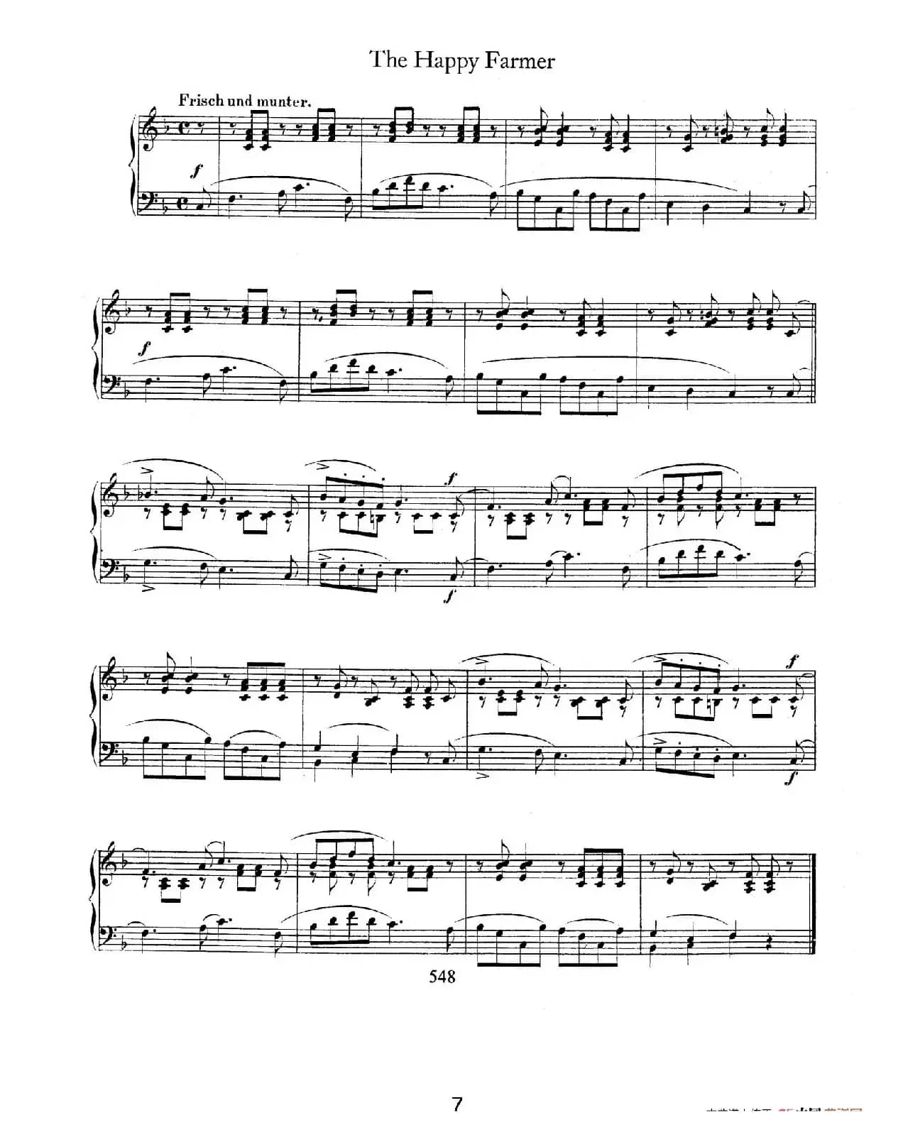 Album für die Jugend Op.68（儿童钢琴曲集）