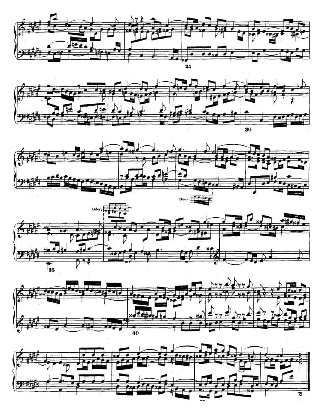 巴赫《平均律钢琴曲集·第二卷》之赋格曲（NO.8）