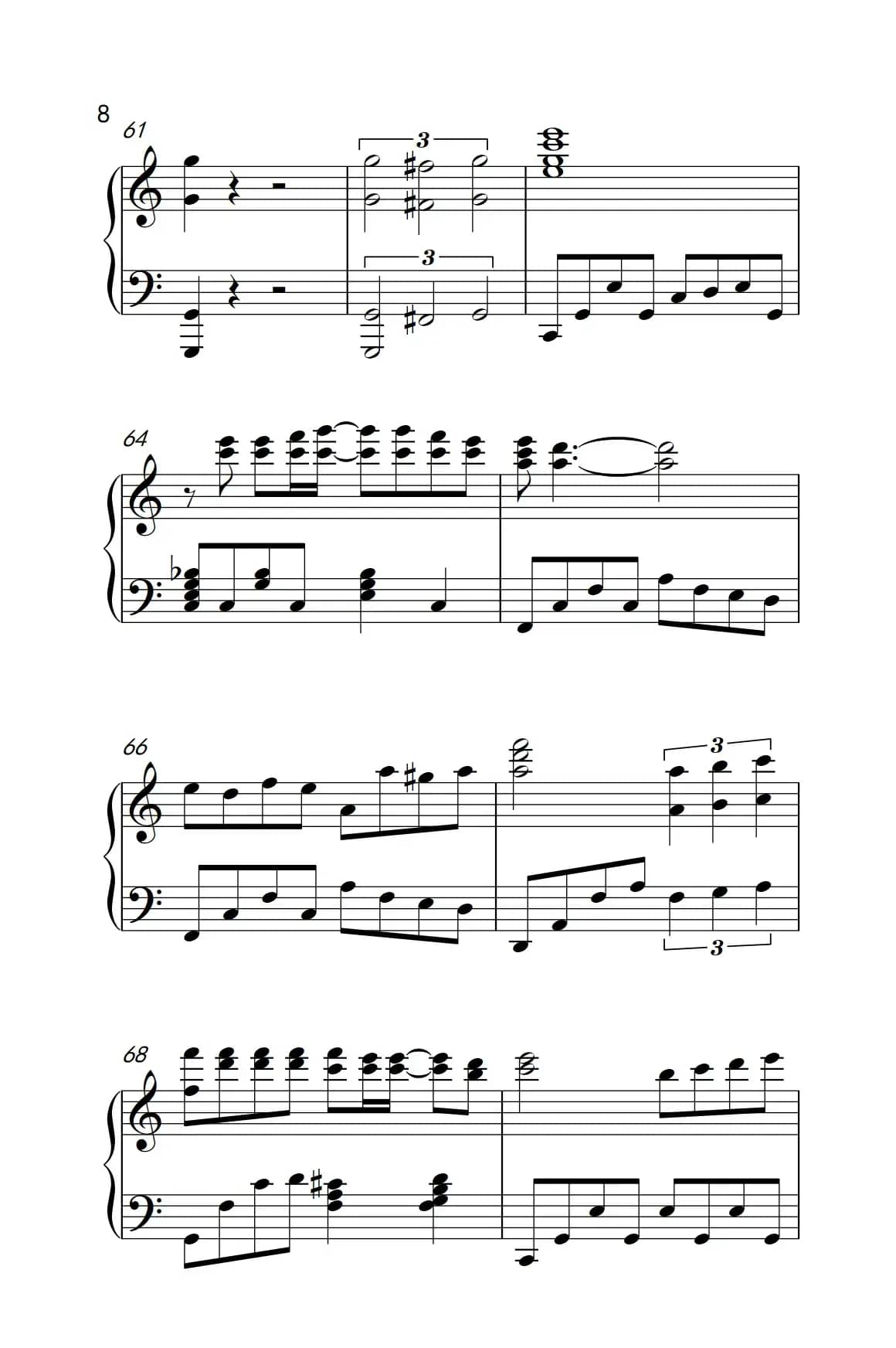 我（《弹吧音教》制谱版）