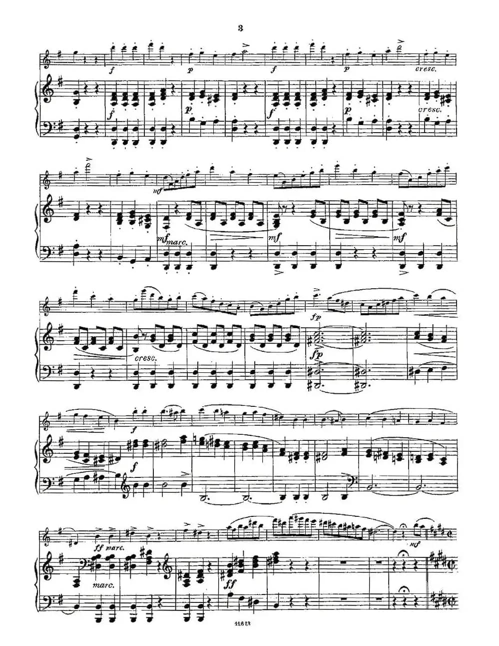 Opern-Transcriptionen.Op.45-1（长笛+钢琴伴奏）