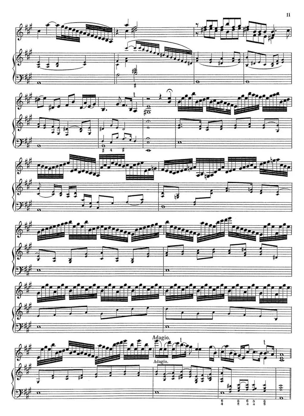 Biber Violin Sonata I（小提琴+钢琴伴奏）