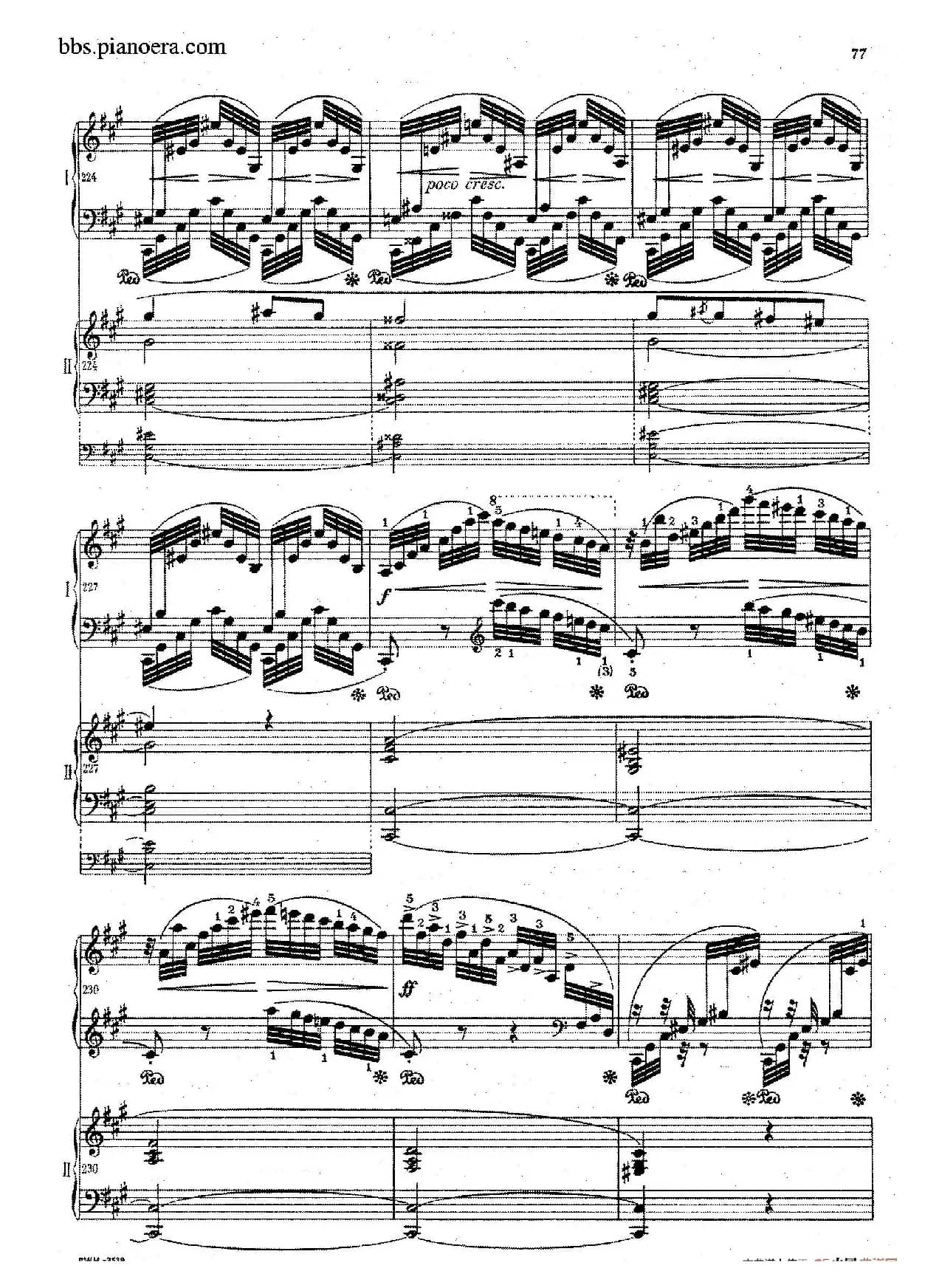 Grand Fantasy on Polish Airs Op.13（华丽的波兰民歌幻想曲·双钢琴版）