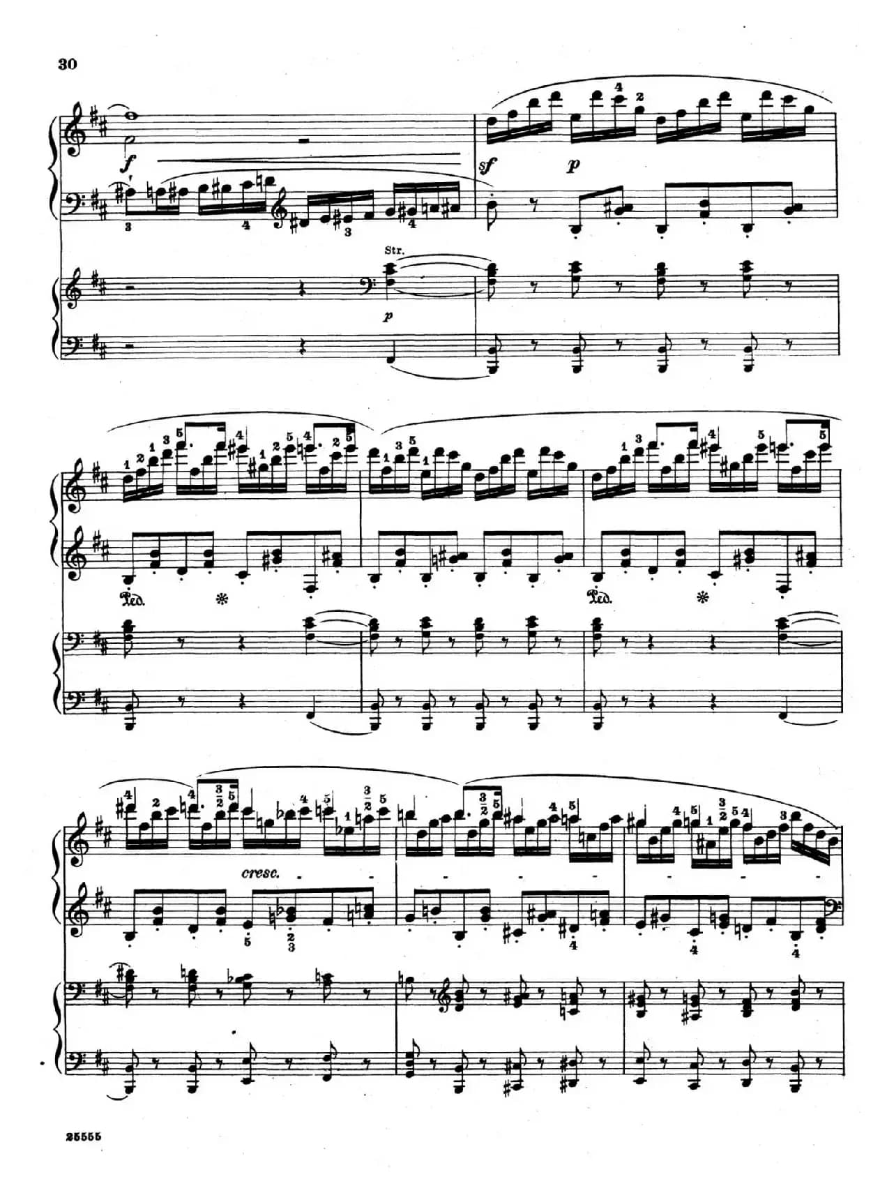 Capriccio Brillante in B Major Op.22（B大调华丽随想曲·双钢琴）