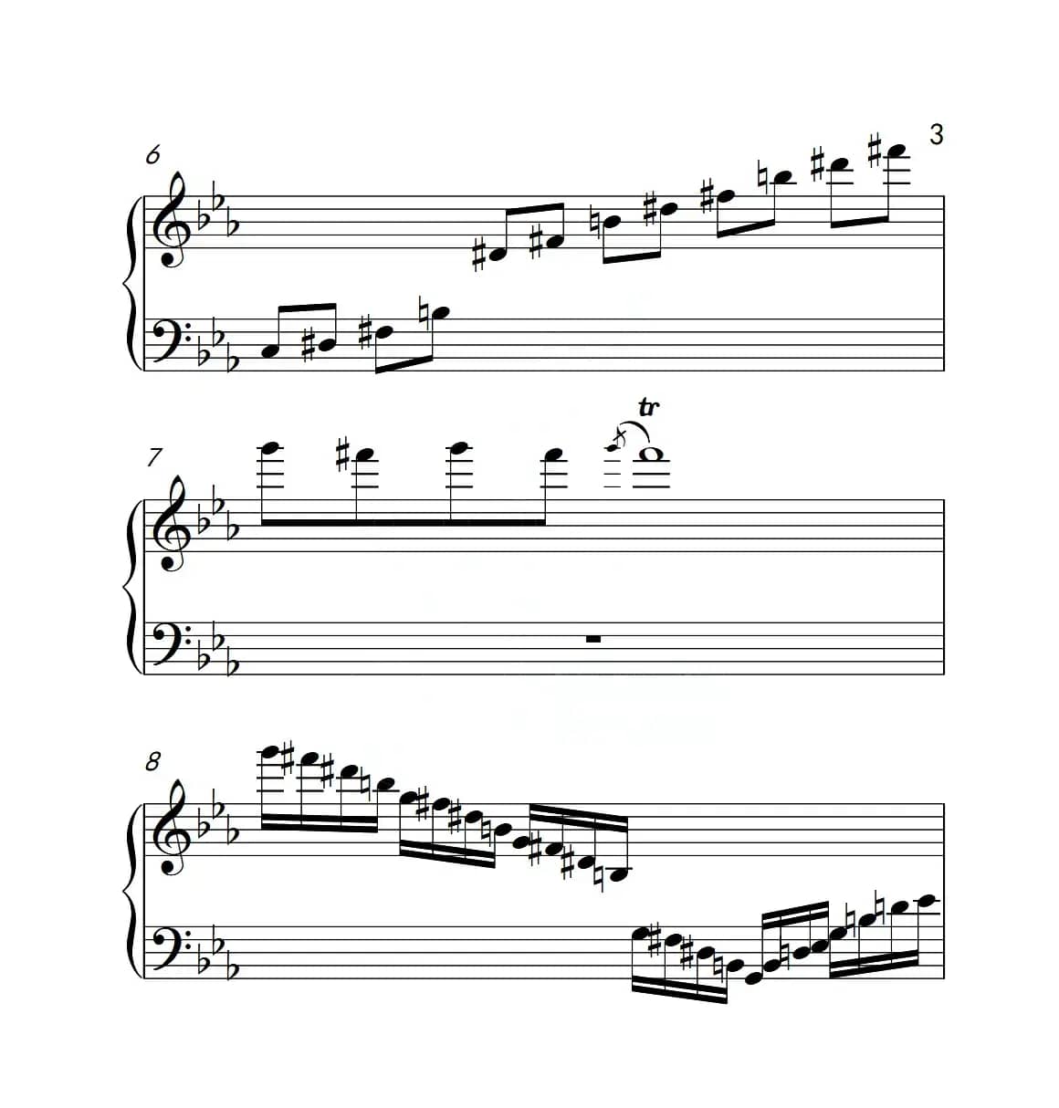 第六级 台湾民谣（中国音乐学院钢琴考级作品1~6级）