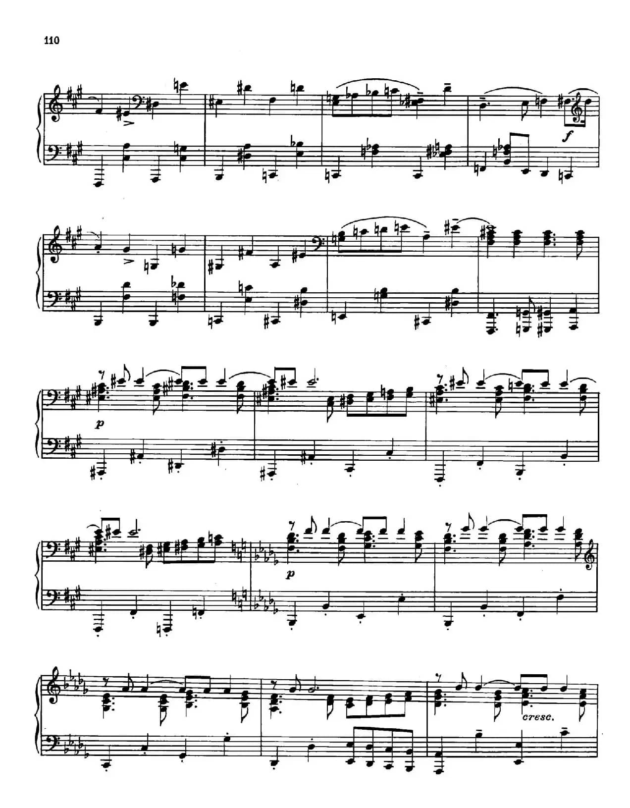 Prokofiev - Ten Pieces Op.12（普罗科菲耶夫-10首小品·8）