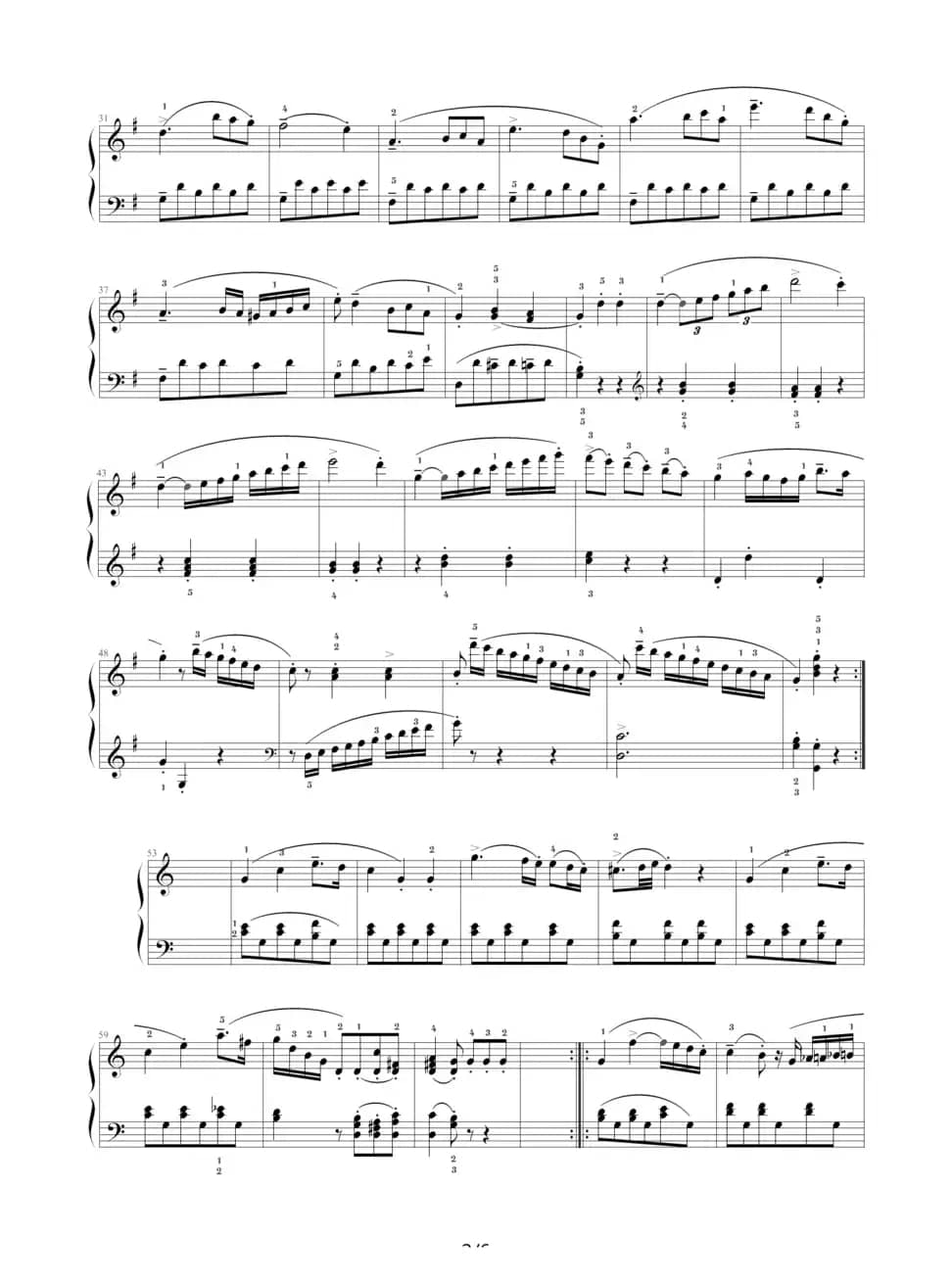 库劳—C大调钢琴小奏鸣曲（Op.55 No.2）