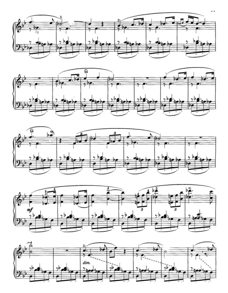 不可不弹的世界钢琴名曲：如歌的行板