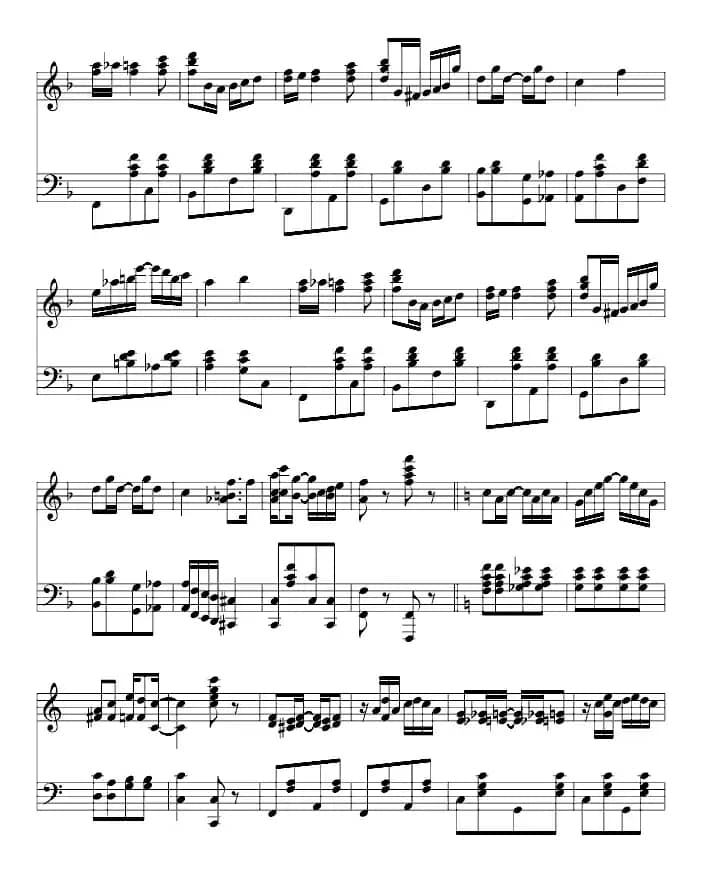 卖艺人（爵士钢琴）