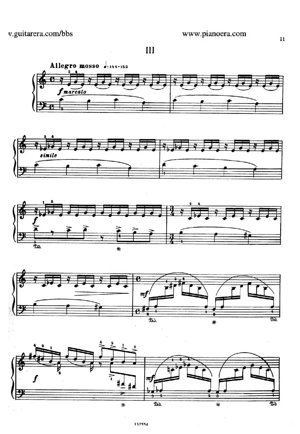 Piano Sonatina in C Major Op.93(C大调钢琴小奏鸣曲·第三乐章)