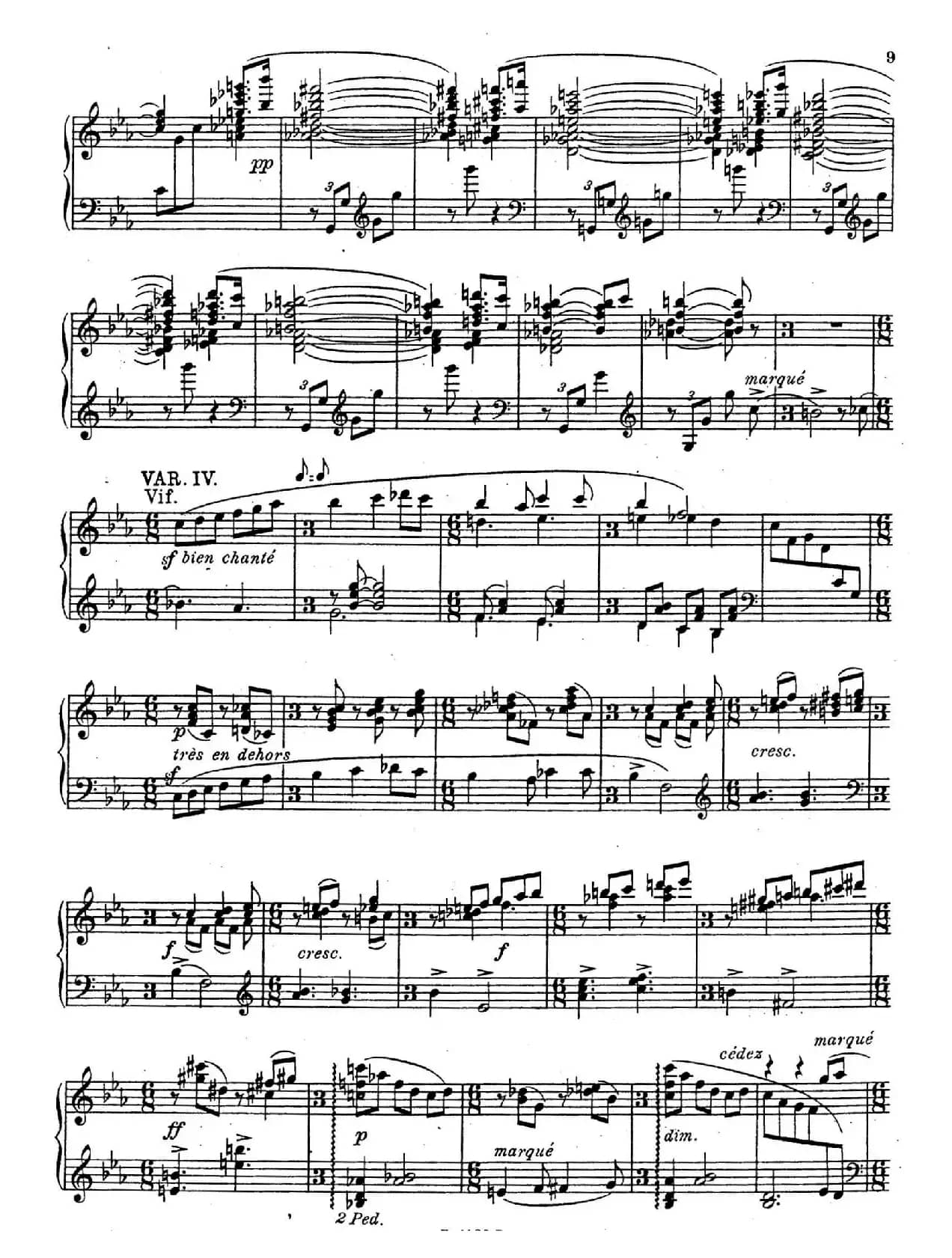 Sonate Romantique Op.3（浪漫奏鸣曲·Ⅰ）