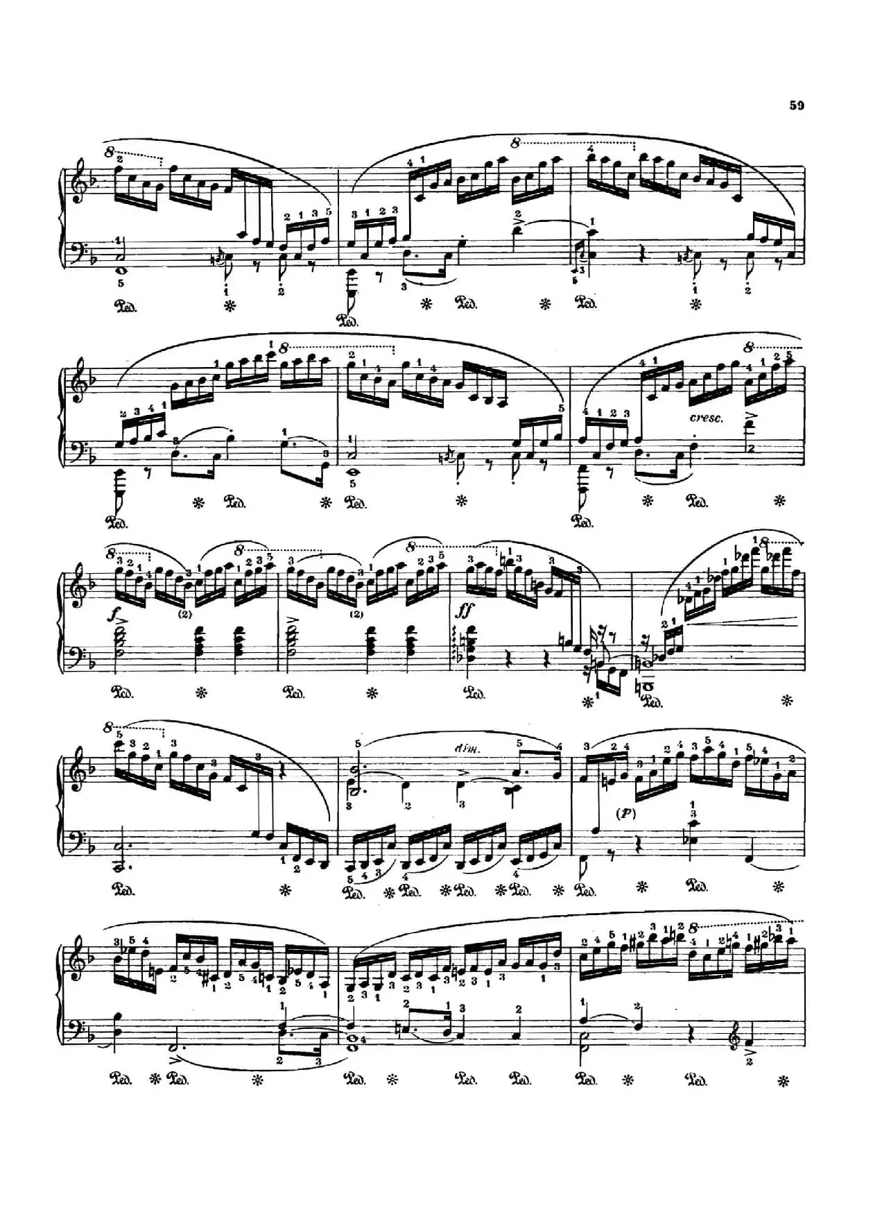12 Etudes Op.10 柯尔托教学版(12首练习曲·8)