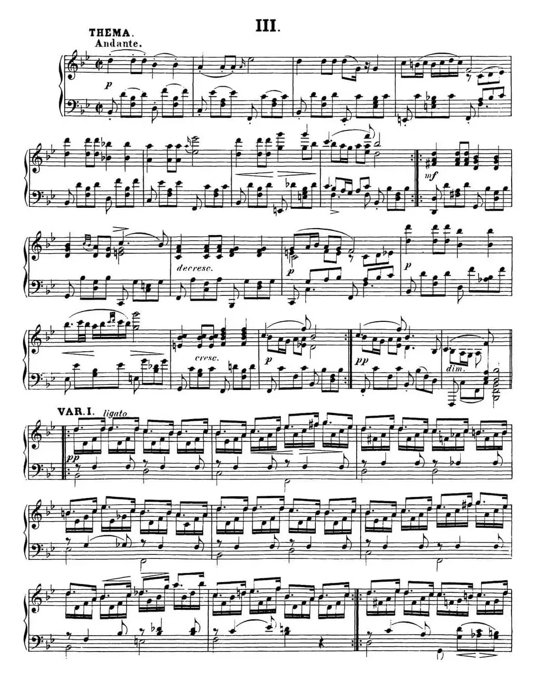 舒伯特降B大调即兴曲D.935，Op.142（NO.3）