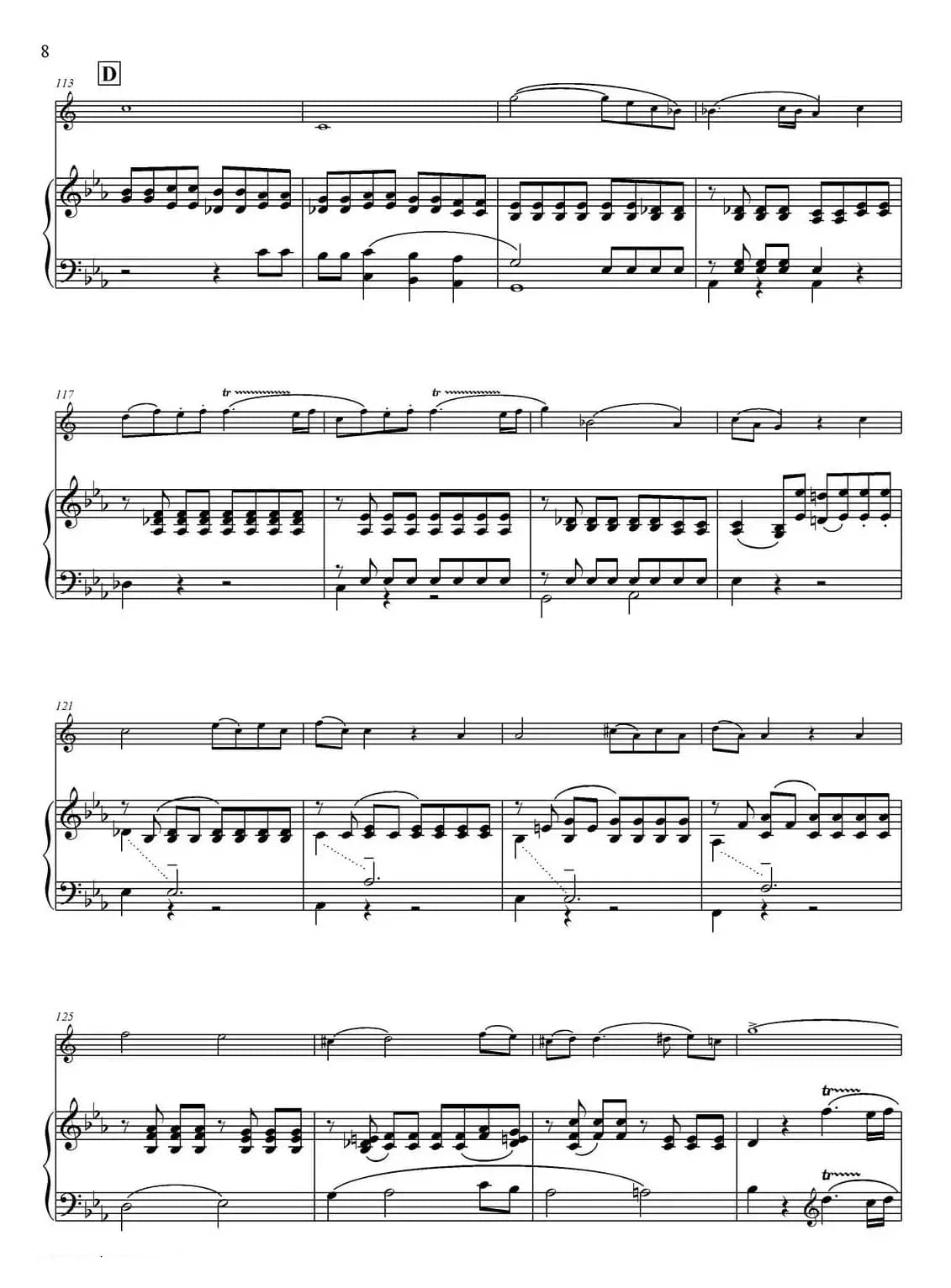 Mozart：Concerto KV495 No.4-1st（中音萨克斯+钢琴伴奏）