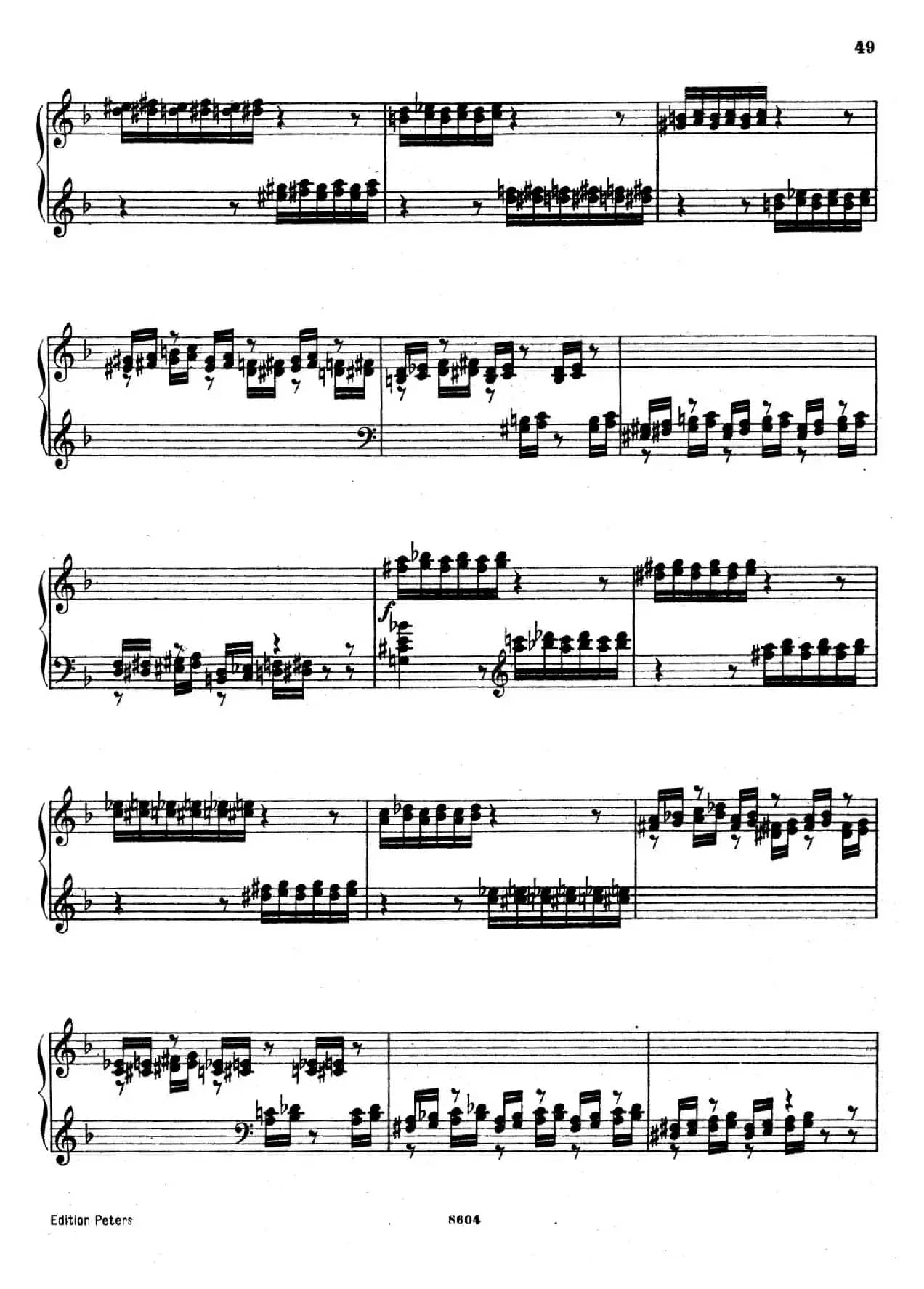 Six Etudes Op.23（6首练习曲·Ⅴ）
