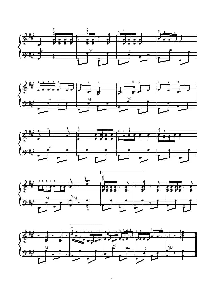 假如你要认识我（二级练习曲）