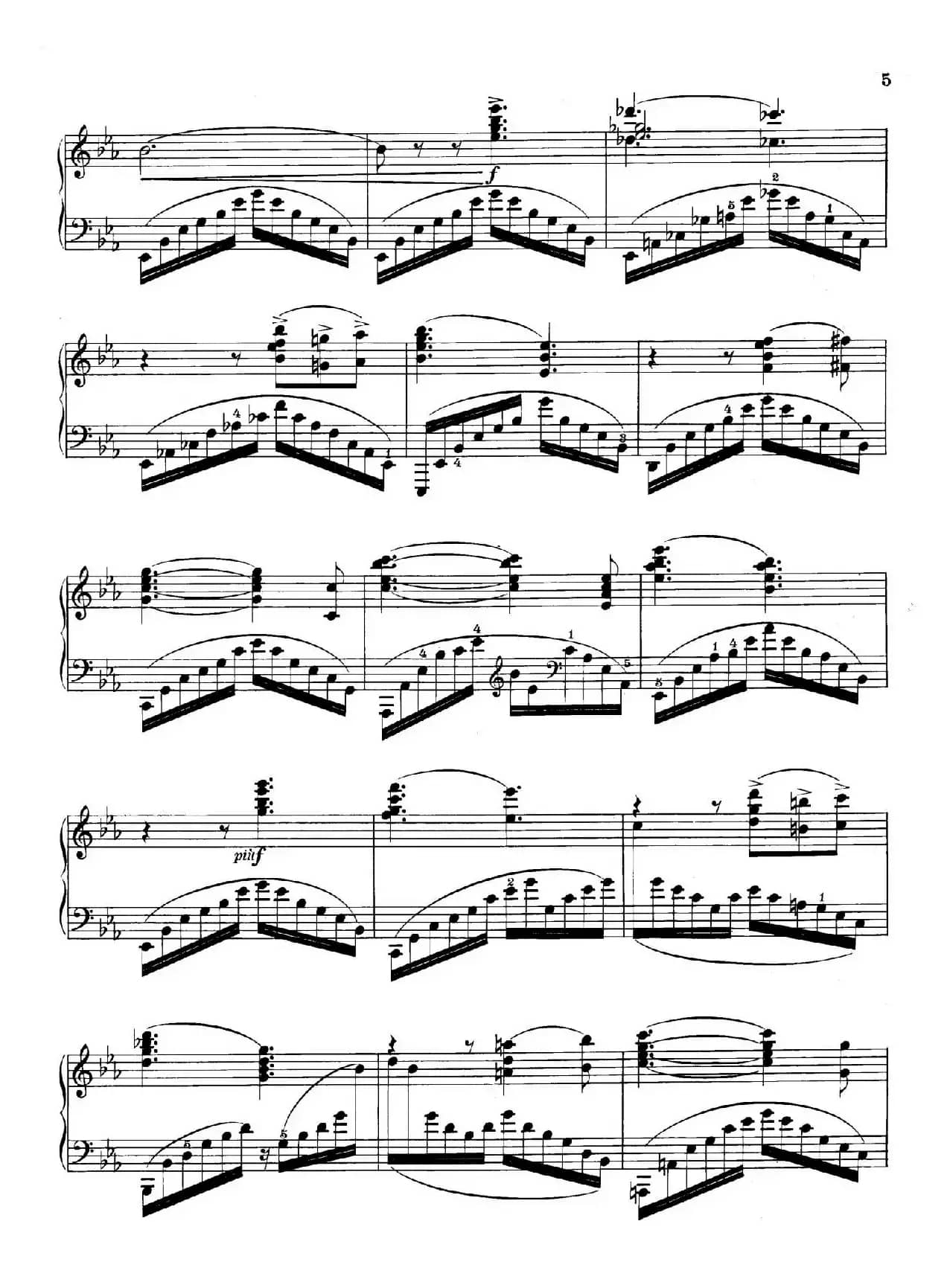 Four Rhapsodies Op.11（4首狂想曲·Ⅳ）