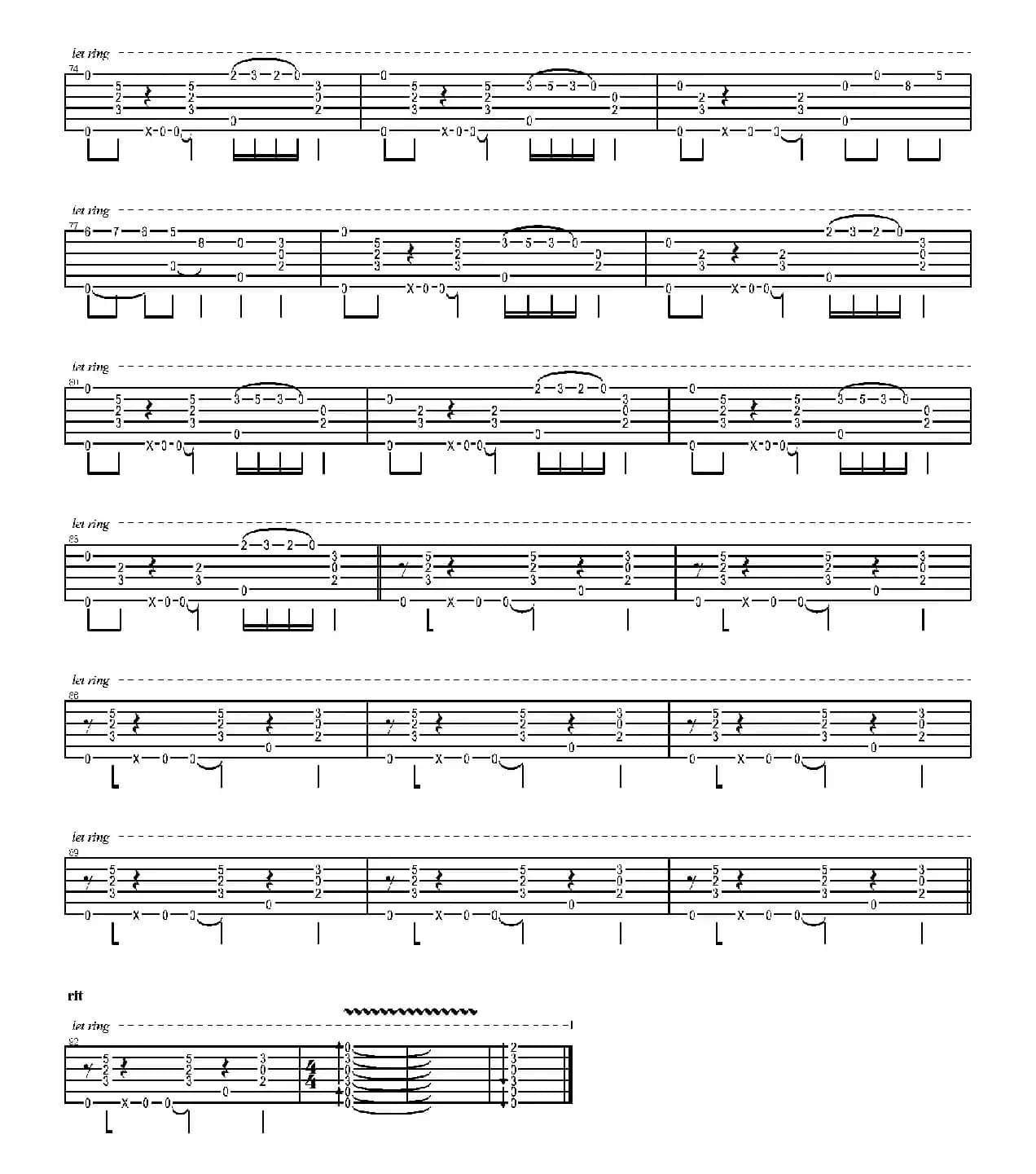 Take Five（岸部真明指弹吉他谱）