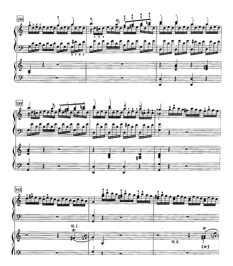 钢琴教程第八级 大型乐曲（C大调第一钢琴协奏曲 Op.15 第一乐章）