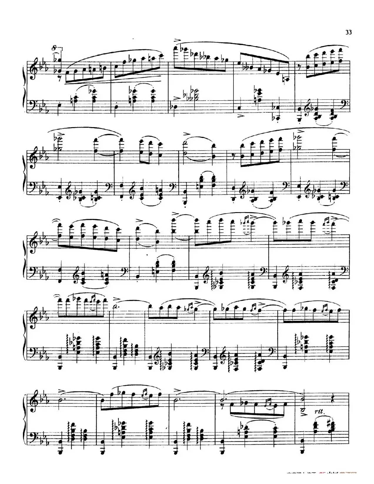 24 Characteristic Pieces Op.36(24首性格小品·7)