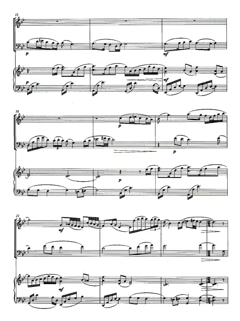 海风（钢琴三重奏）