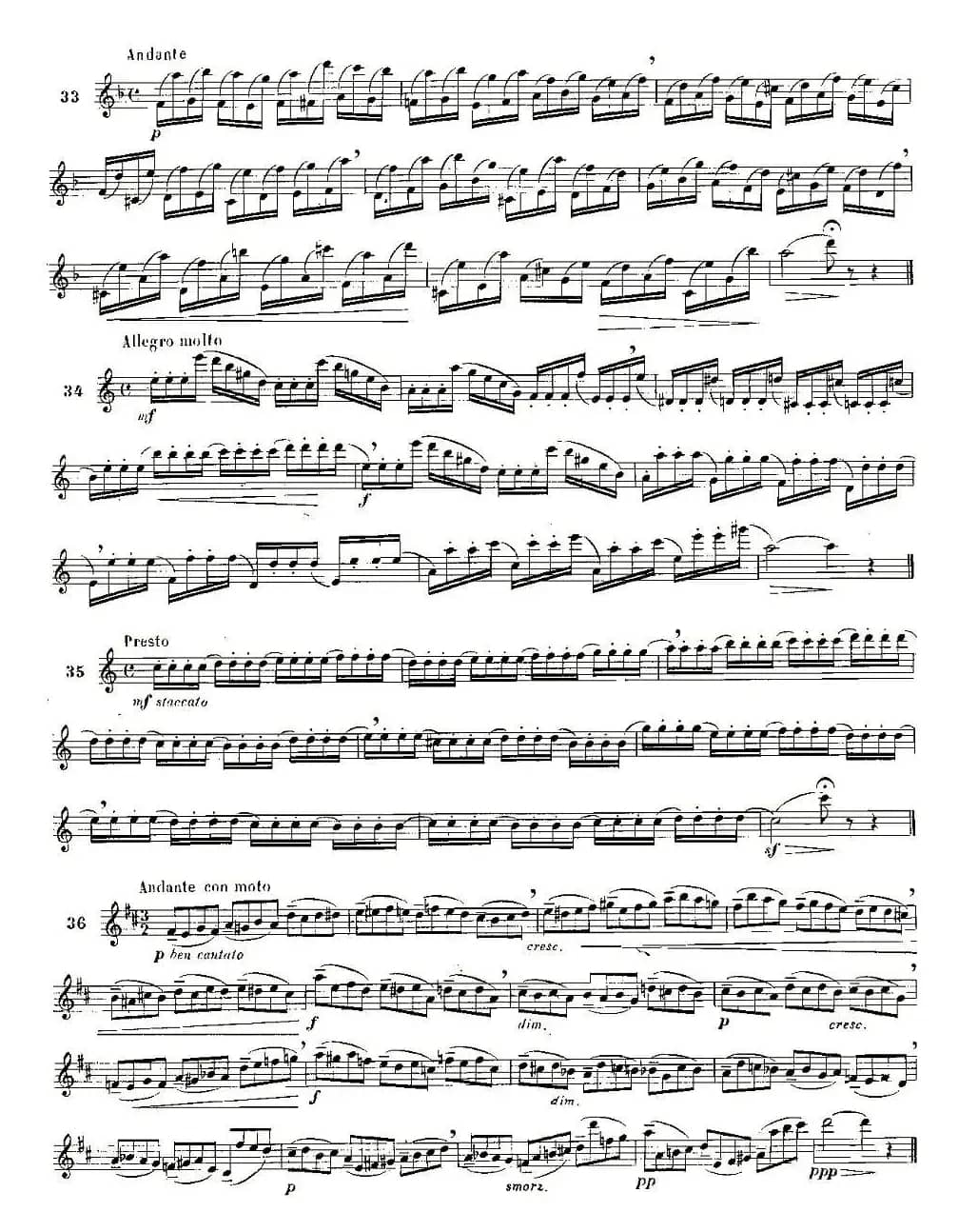 moyse - 100首练习曲之19—40