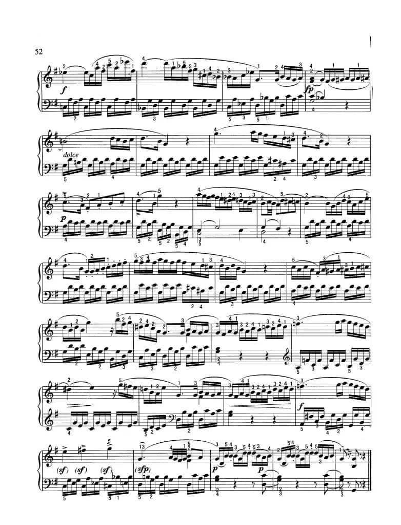 奏鸣曲（C大调 莫扎特作曲）