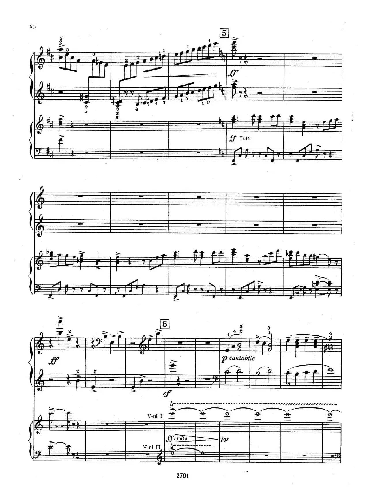 Piano Concerto No.3 in D major, Youth Op.50 - 2 pianos（D大调第三钢琴协奏曲“为青少年而作”Op.50·双钢琴）