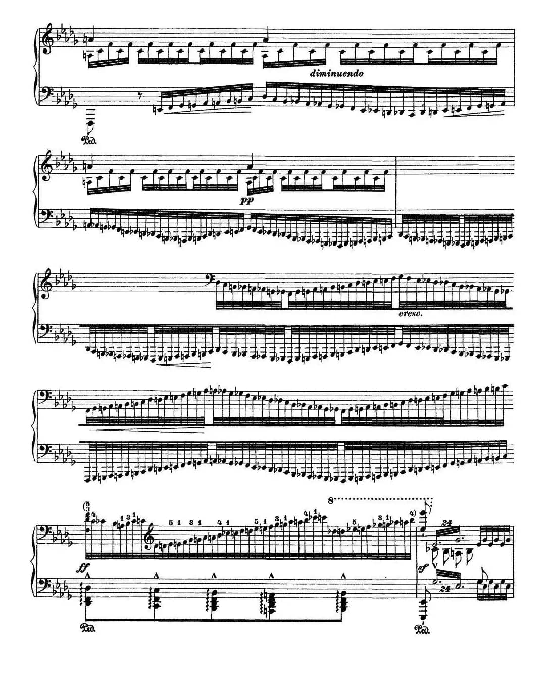 12首超级技巧练习曲：Chasse-neige（扫雪）