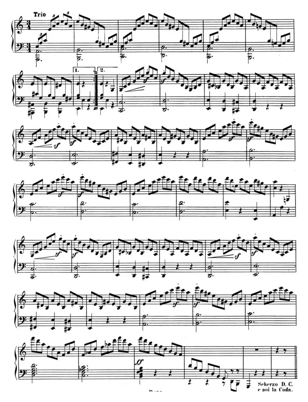 贝多芬钢琴奏鸣曲03 C大调 Op.2 No.3 C major