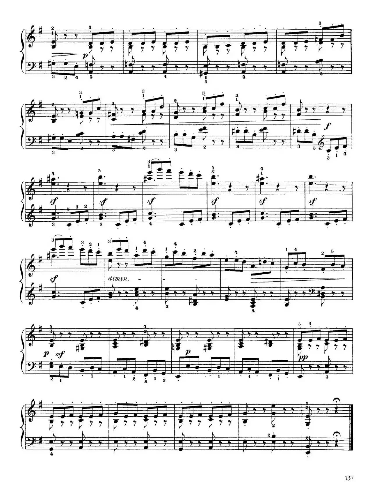 Album for the Young Op.39（儿童钢琴曲集）（20. 女巫巴巴 The Witch: Baba - Yaga）