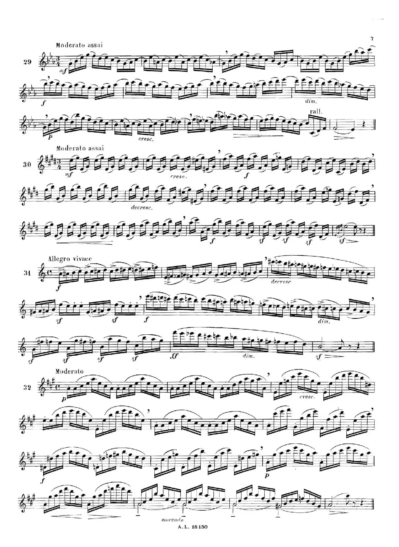 简易练习曲100首