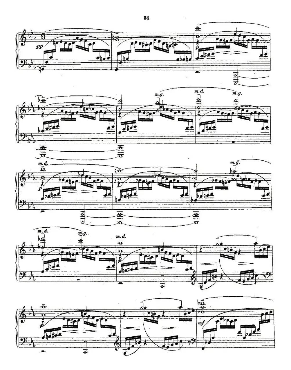 10首《前奏曲》之七（Rachmaninoff 10 Preludes, Op.23）