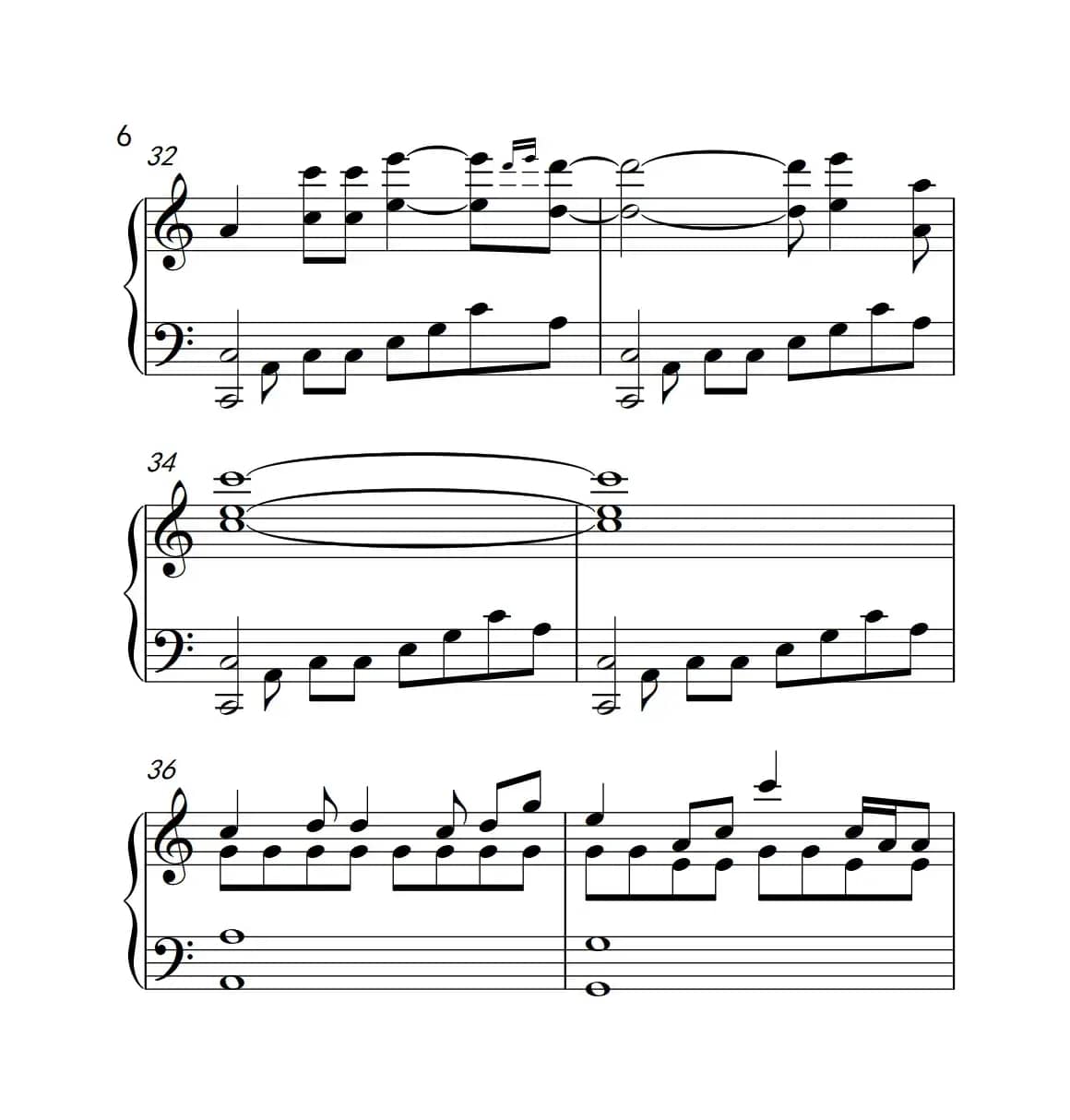 雾里看花（《弹吧音教》制谱版）