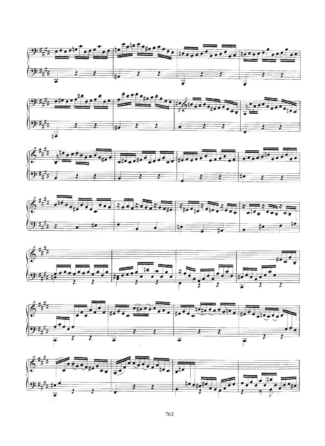 Partita in E Major BWV 1006a（E大调第三无伴奏小提琴组曲·钢琴独奏版）