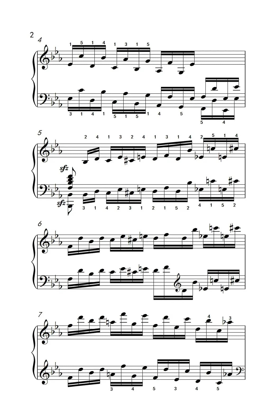 莫什科夫斯基 钢琴练习曲（第七首）