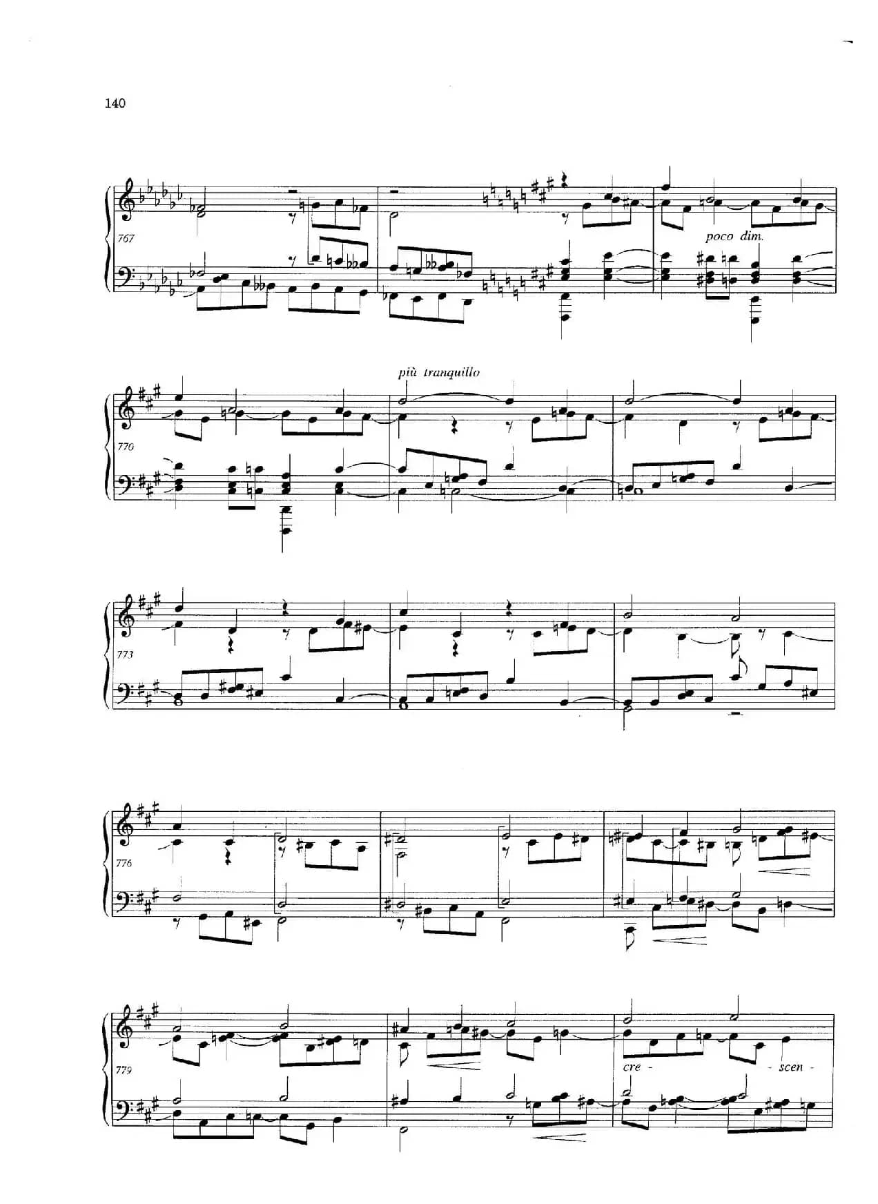 Variations and Fuge in e-flat Minor Op.23（降e小调主题变奏与赋格）